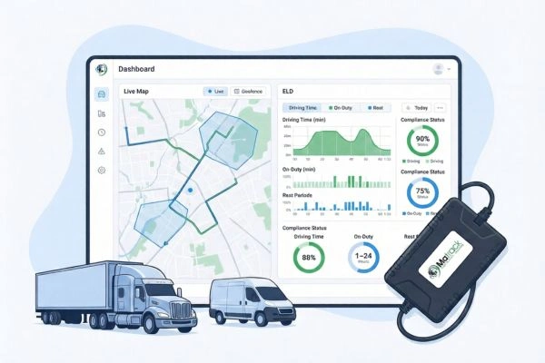 Dashboard with ELD Integration