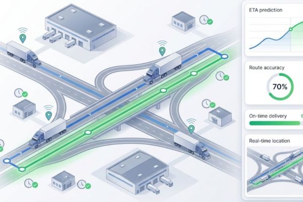 improved on time deliveries