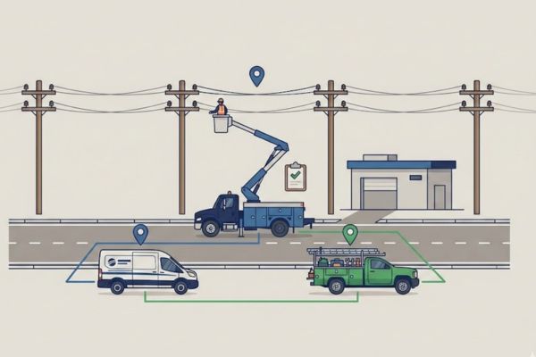 utility fleet tracking